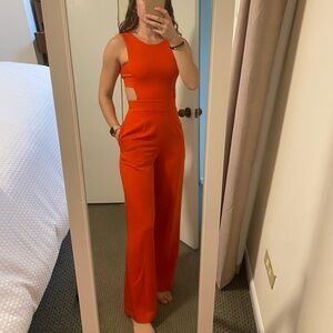 Express Orange Jumpsuit